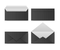 Airmail Envelope Border - Vector Illustration.