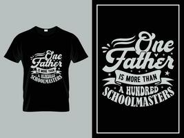 papá tipografía t camisa diseño, del padre día camiseta diseño vector