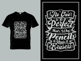 Typography or lettering and trendy quote or hand drawn lettering graphic for unique t shirt design vector