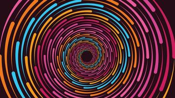 Abstract dotted spiral vortex background for your creative project. You can used it as a banner or party flyer background. This can also be used as data cycle of information. vector