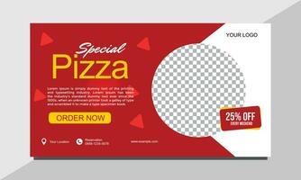 Banner Food Vector Design Template