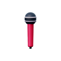 une microphone sur une transparent Contexte png