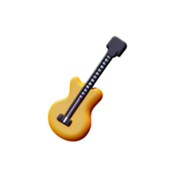 gitarr ikon på transparent bakgrund png