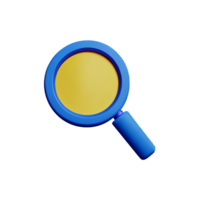 magnifying glass icon on transparent background png