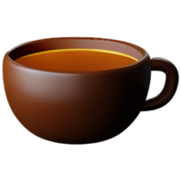 a cup of coffee on a transparent background png