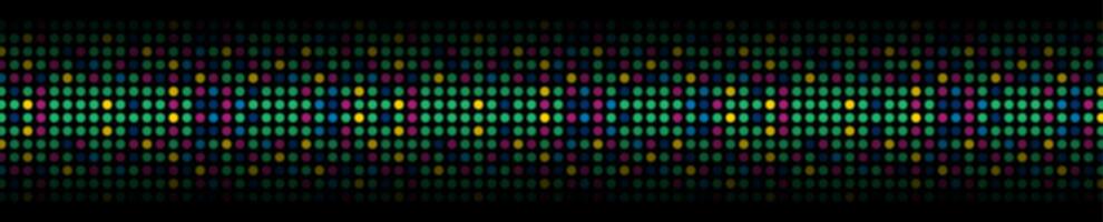 Colorful abstract shiny light circles web header banner vector