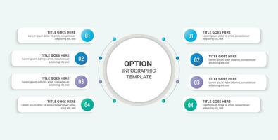 proceso flujo de trabajo, comparación cuadro, infografía modelo diseño vector