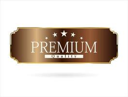 Premium quality labels and badges vector collection