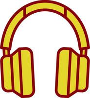 Headphones Vector Icon Design