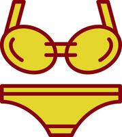 Bikini Vector Icon Design