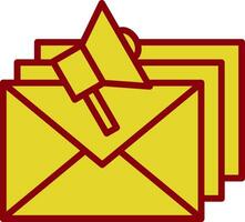 Email Marketing Vector Icon Design