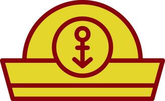 Sailor Cap Vector Icon Design