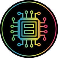 Cpu Vector Icon Design