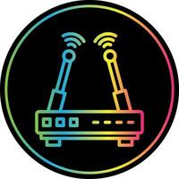 Wifi Router Vector Icon Design