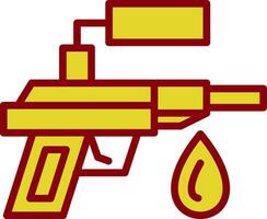 Water Gun Vector Icon Design