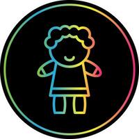 diseño de icono de vector de niño