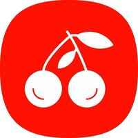 Cherry Vector Icon Design