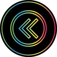 Chevron Left Vector Icon Design
