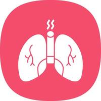 Lungs Vector Icon Design