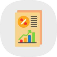 Chart Vector Icon Design