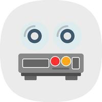 Dvd Player Vector Icon Design