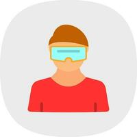 diseño de icono de vector de realidad virtual