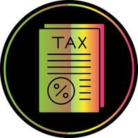 Tax Vector Icon Design