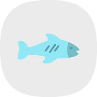 diseño de icono de vector de pescado