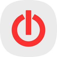 Power Button Vector Icon Design