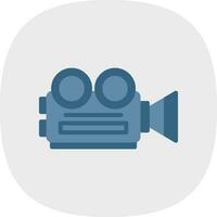 Video Camera Vector Icon Design