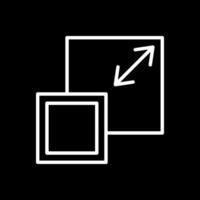 Resize Vector Icon Design