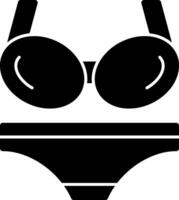 Bikini Vector Icon Design