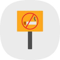 Smoking Not Allowed Vector Icon Design