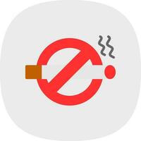 No Smoking Vector Icon Design