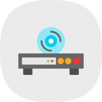 Dvd Player Vector Icon Design