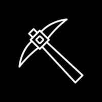 Pickaxe Vector Icon Design