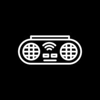 Portable Speaker Vector Icon Design