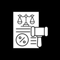 Law Vector Icon Design