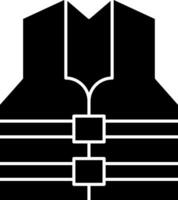 Life Jacket Vector Icon Design