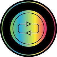 Loop Vector Icon Design
