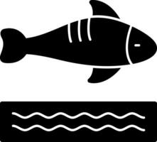 diseño de icono de vector de pescado