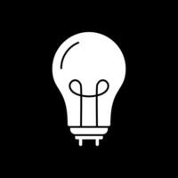 Led Bulb Vector Icon Design