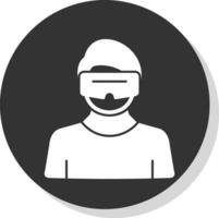 Virtual Reality Vector Icon Design