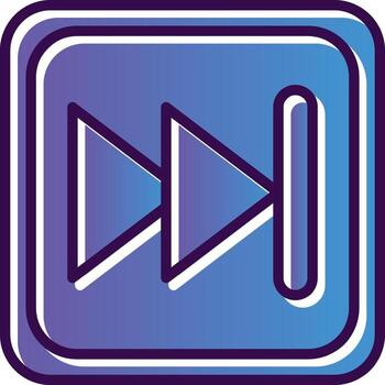 Next Button Vector Icon Design