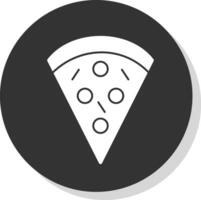 Pizza Slice Vector Icon Design