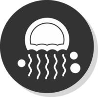 Jellyfish Vector Icon Design