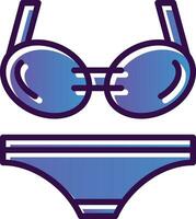 bikini vector icono diseño