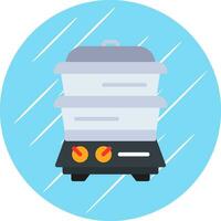 Steamer Vector Icon Design