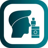 Vaping Vector Icon Design