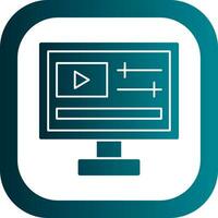 Video Edition Vector Icon Design